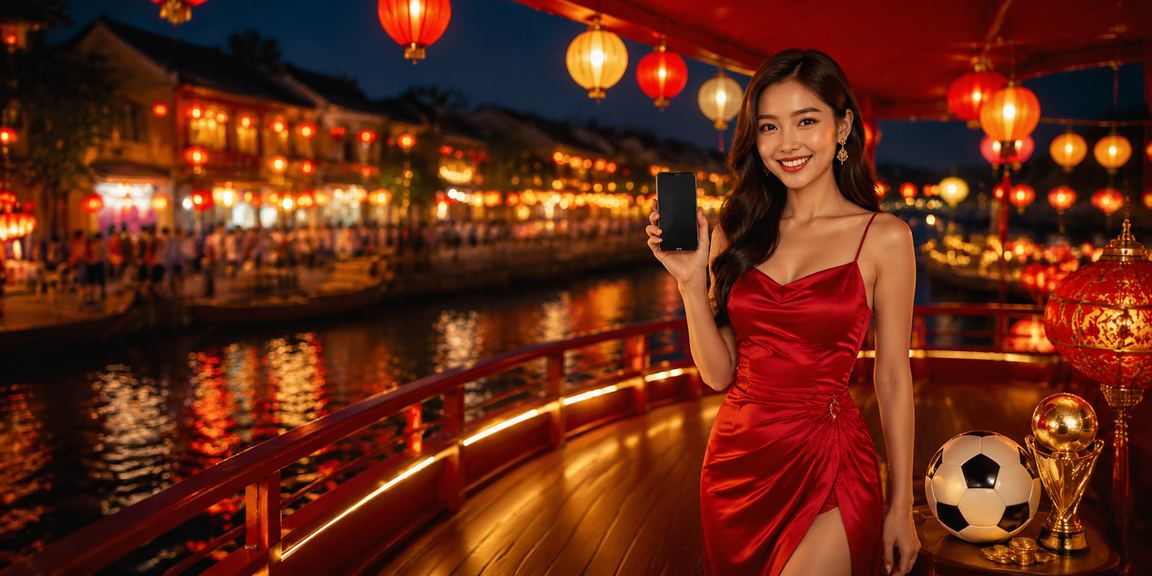 Chợ đêm Hội An và người dùng xem thông tin cá cược bóng đá trực tuyến