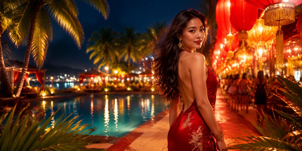 Không khí giải trí casino về đêm tại Nha Trang